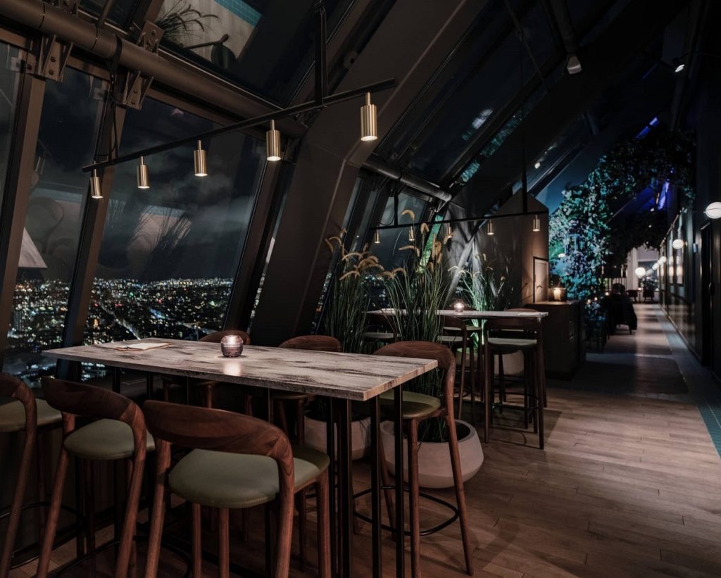 «The Top» restaurant og bar - Radisson Blu Plaza Hotel - Oslo - 2021