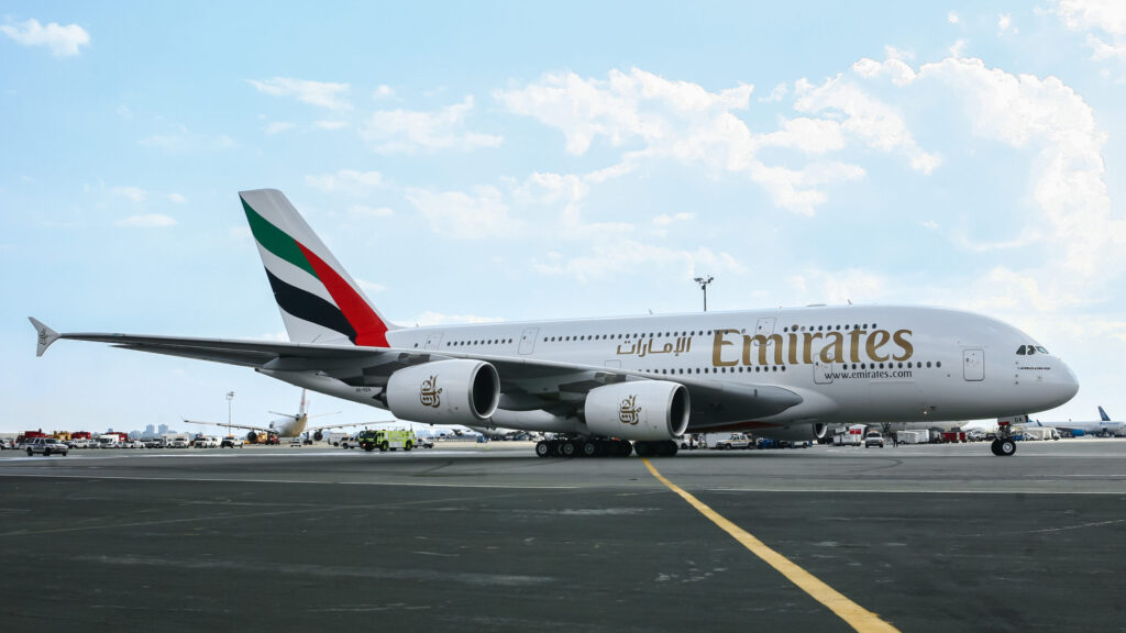 A6-EDA - Emirates første Airbus A 380