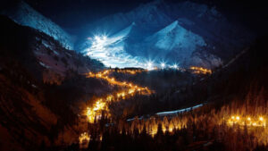 Skisenter - Shymbulak - Kasakhstan - Asia