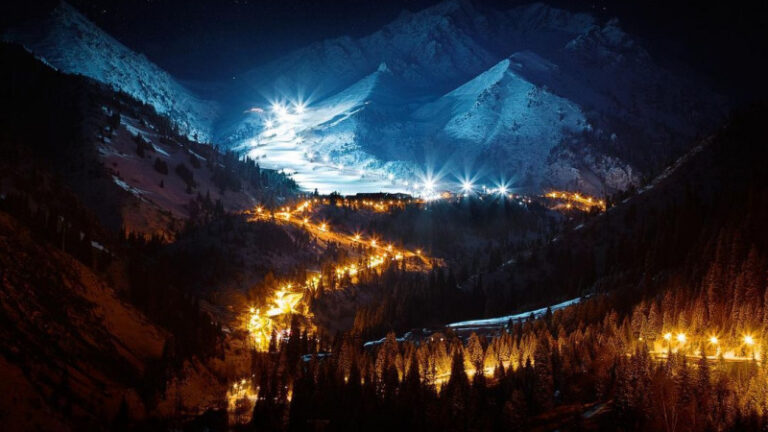 Skisenter - Shymbulak - Kasakhstan - Asia
