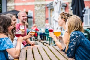 Øl - Kultur - Utendørs - Bryggerier - park - Flandern - Belgia