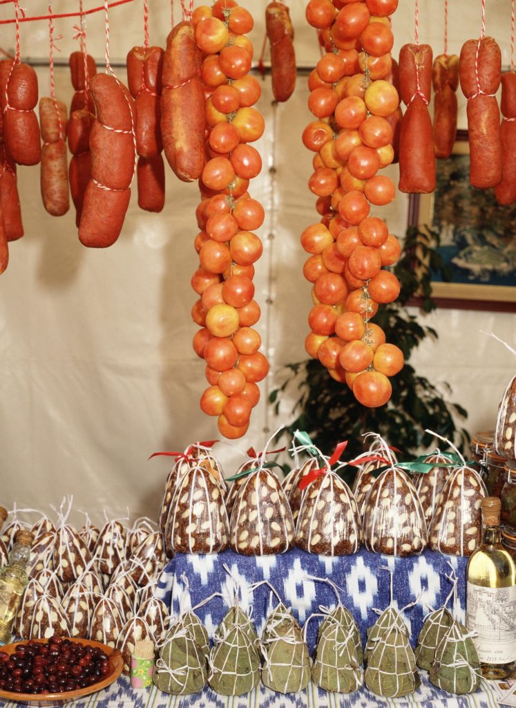 Pølser - Tomater - Lokale matvarer - Calvià - Mallorca