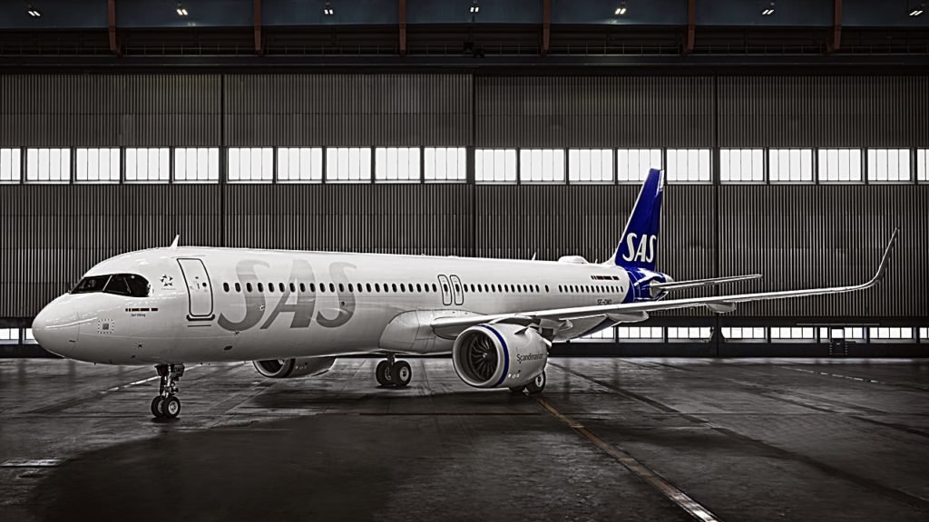 SAS - A321 Long Range - Rutestart - Desember 2021