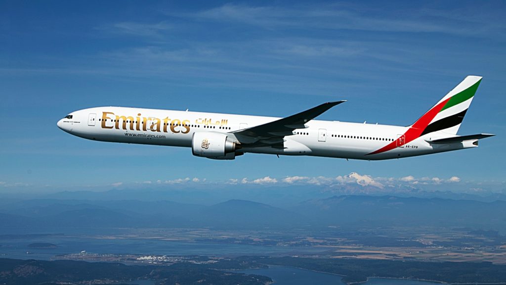 Emirates - Boeing 777 - Airborne