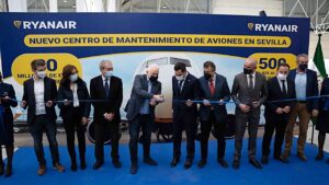 Ryanair - nytt flyverksted - Sevilla - Spania - desember 2021