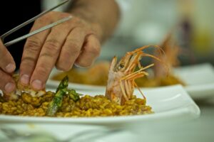 Paella - Sjømat - Asparges - Balearene - Spania - Michelinguiden