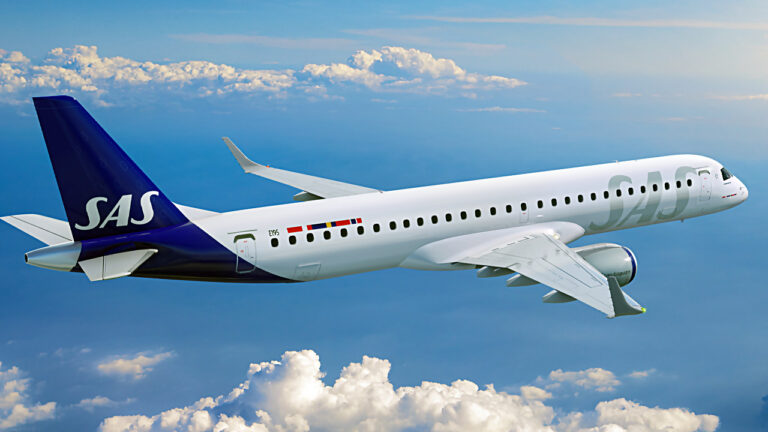 Embraer E195 - SAS Link - 2022