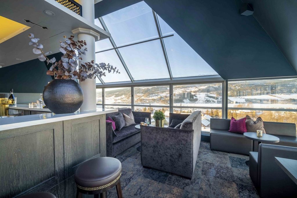 Toppen Skybar - Aksjemøllen - Lillehammer - Classic Norway Hotels