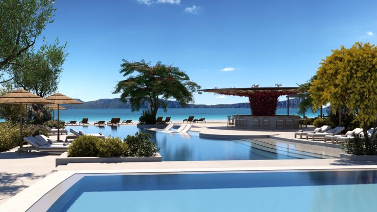 Pool - Strand - Badefasiliteter - W Costa Navarino - Marriott - Hellas