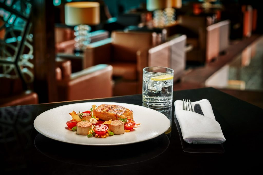 Tofu - Veganermat - Emirates Premium Lounge Dubai