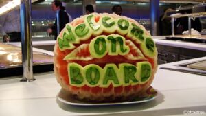 Velkommen ombord - Vannmelom - Celebrity Solstice - Cruiseskip