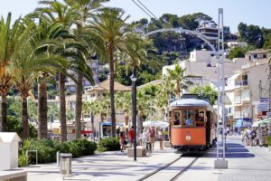 Trikk - Soller - Puerto de Soller - Mallorca - Spania