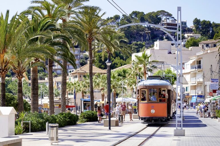 Trikk - Soller - Puerto de Soller - Mallorca - Spania
