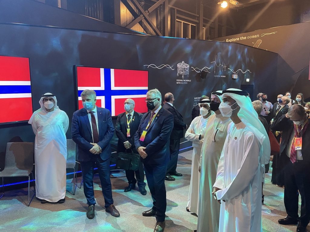 Statsråd Bjørnar Skjæran - Norges dag - EXPO 2022 - Verdensutstilling - Dubai