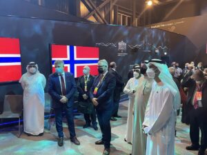 Statsråd Bjørnar Skjæran - Norges dag - EXPO 2022 - Verdensutstilling - Dubai