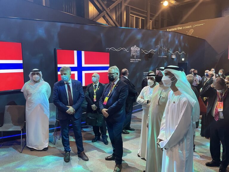Statsråd Bjørnar Skjæran - Norges dag - EXPO 2022 - Verdensutstilling - Dubai