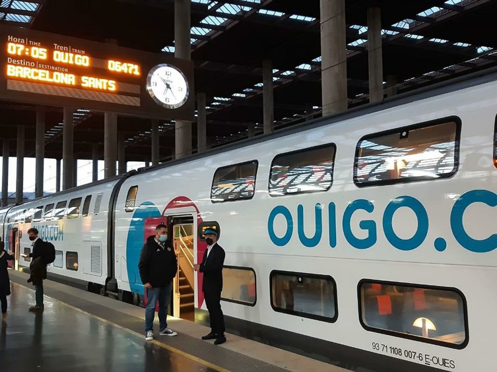 Ouigo - Hurtigtog - SNCF - lavpriskonsept - Frankrike - Spania