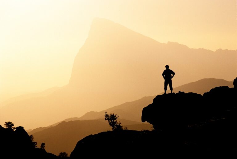 Soloppgang - Djebel Shams - Oman