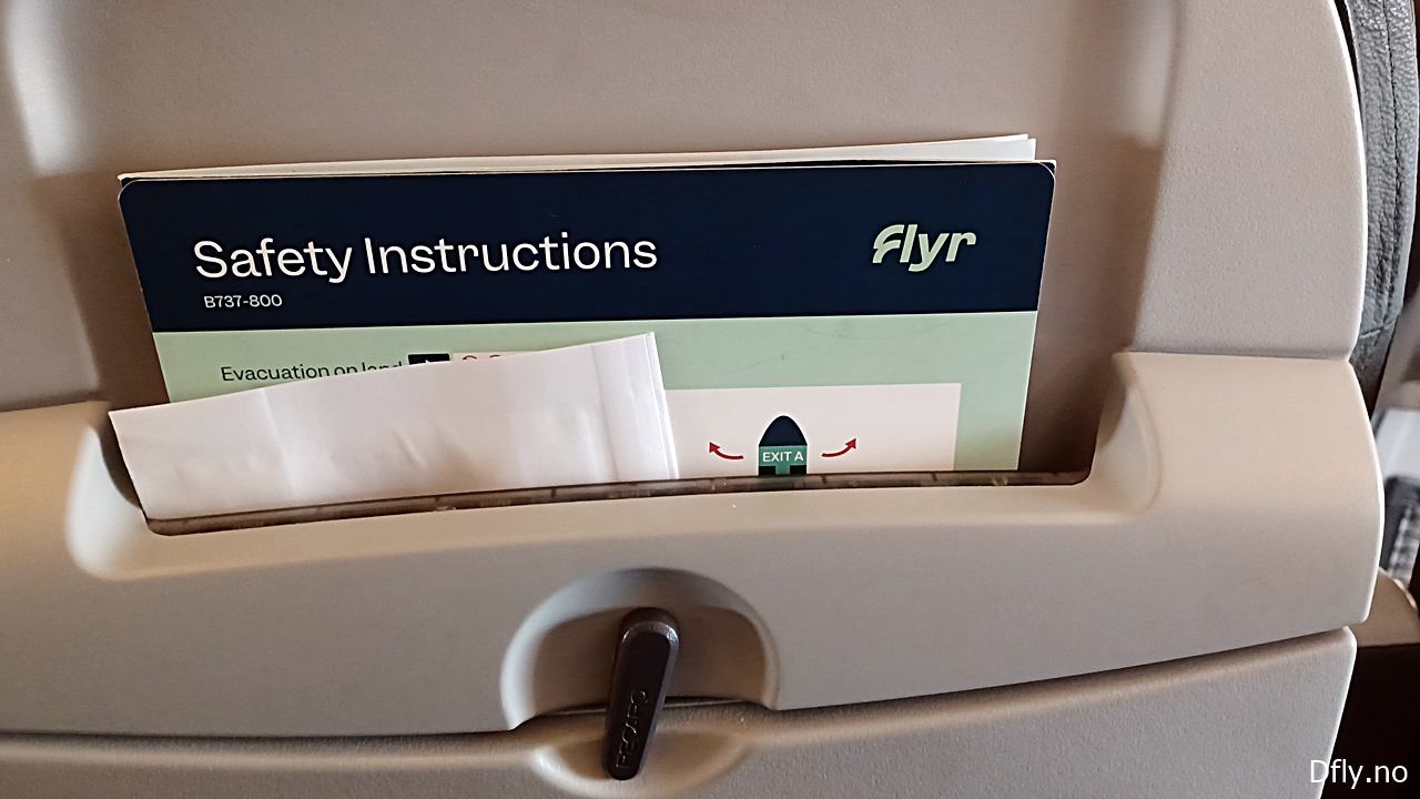 Seterygg - Info - Boeing 737-800 - Flyr - 2022