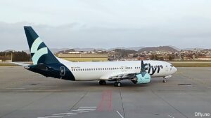 Boeing 737-8 - Flyr - Stavanger lufthavn
