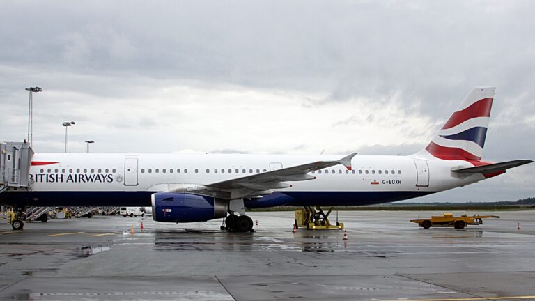 British Airways - Airbus A 320-family - Billund lufthavn