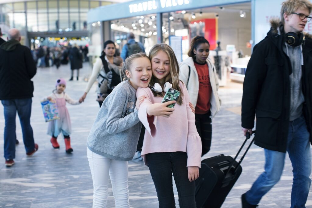 Flypassasjerer - Oslo lufthavn - Påsketrafikk