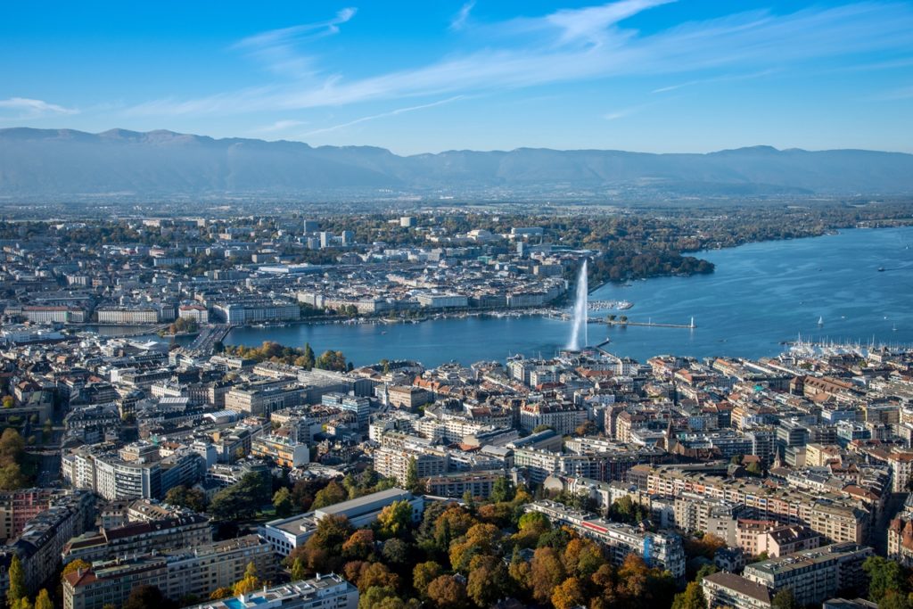 Oversikt - Geneve - Genfersjøen - Sveits