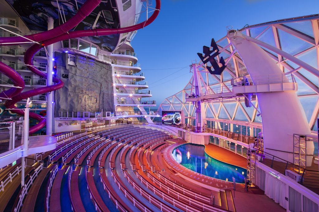 Aqua Theater - Deck 6 Aft Wonder of the Seas - Royal Caribbean International