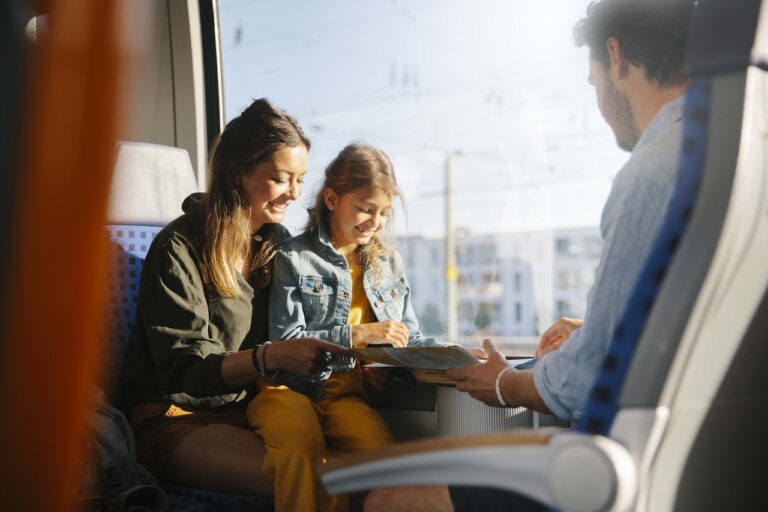Togreisende - Togkupe - Interrail - Passasjerer
