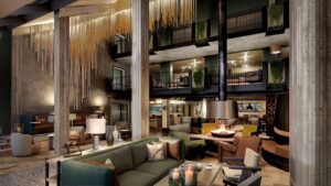 Lobby - resepsjon - Hovedbygg - Scandic Holmenkollen Park -2022