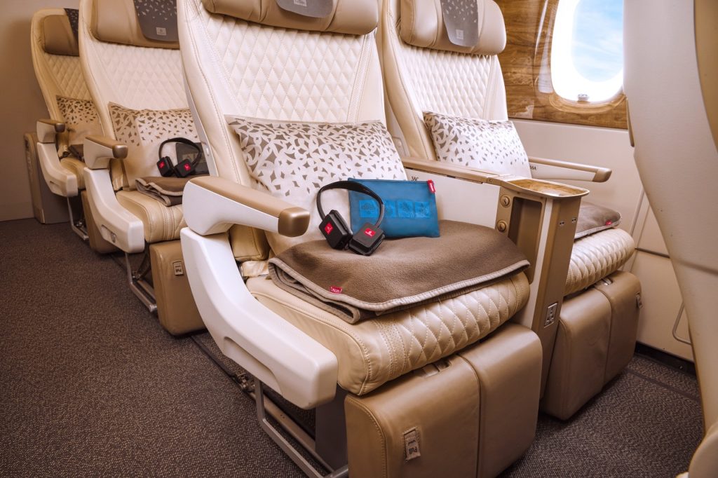 Premium Economy - Airbus A 380 - Emirates Airline