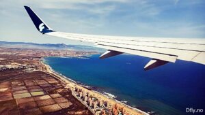Flyr - Boeing 737-800 - Take off - Alicante - Spania
