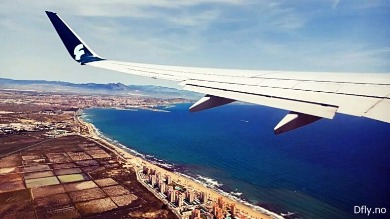 Flyr - Boeing 737-800 - Take off - Alicante - Spania