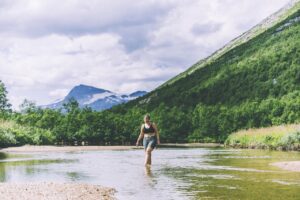 Sommer - Elv - Trollheimen - Norge - DNT