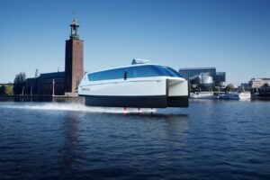 Candela P-12 Shuttle - Elektrisk fartøy - Rutetrafikk - Stockholm