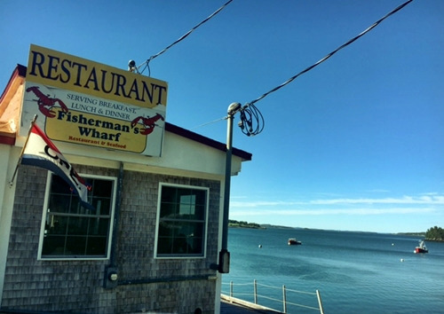 Fisherman’s Wharf - Restaurant - Lubec - Maine - USA - by Tamarmarcopolostyle