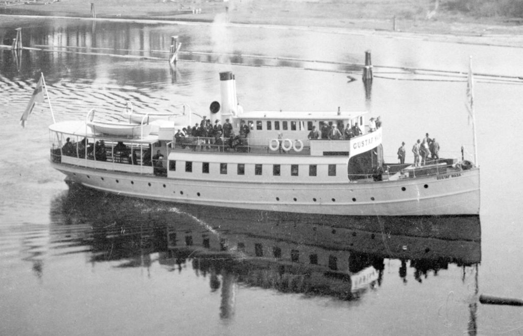 MS Gustaf Wasa - Veteranbåt - Siljan - Dalarna - Sverige