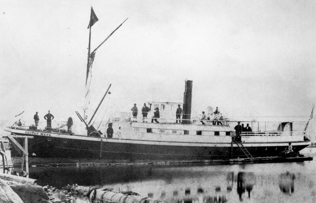 MS Gustaf Wasa - Veteranbåt - Siljan - Dalarna - Sverige