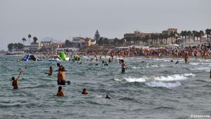 Badeliv - Strand - Playa de las Higuericas - ERl Mojon - Torre de la Horadada - Costa Blanca - Spania