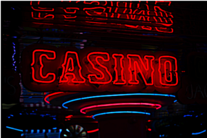 Neonskilt - Casino - Illustrasjon - MAD