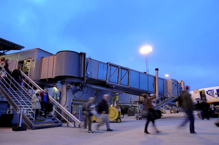 Ombordstigning - Flypassasjerer - Billund lufthavn - Danmark