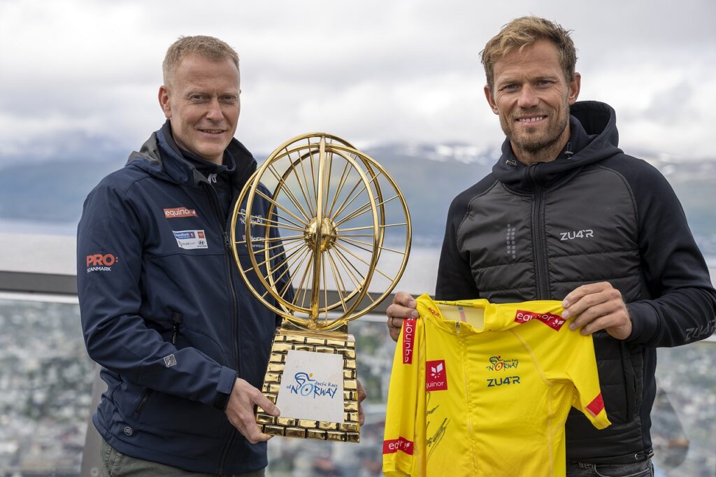 Knut-Eirik Dybdal - Thor Hushovd - Artic Race of Norway - 2022