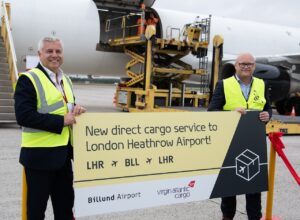 Virgin Atlantic Cargo - ruteåpning - Billund lufthavn - Danmark - August 2022