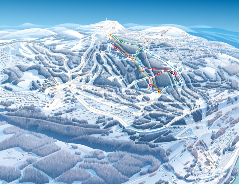 Løypekart - Hafjell - Alpinco
