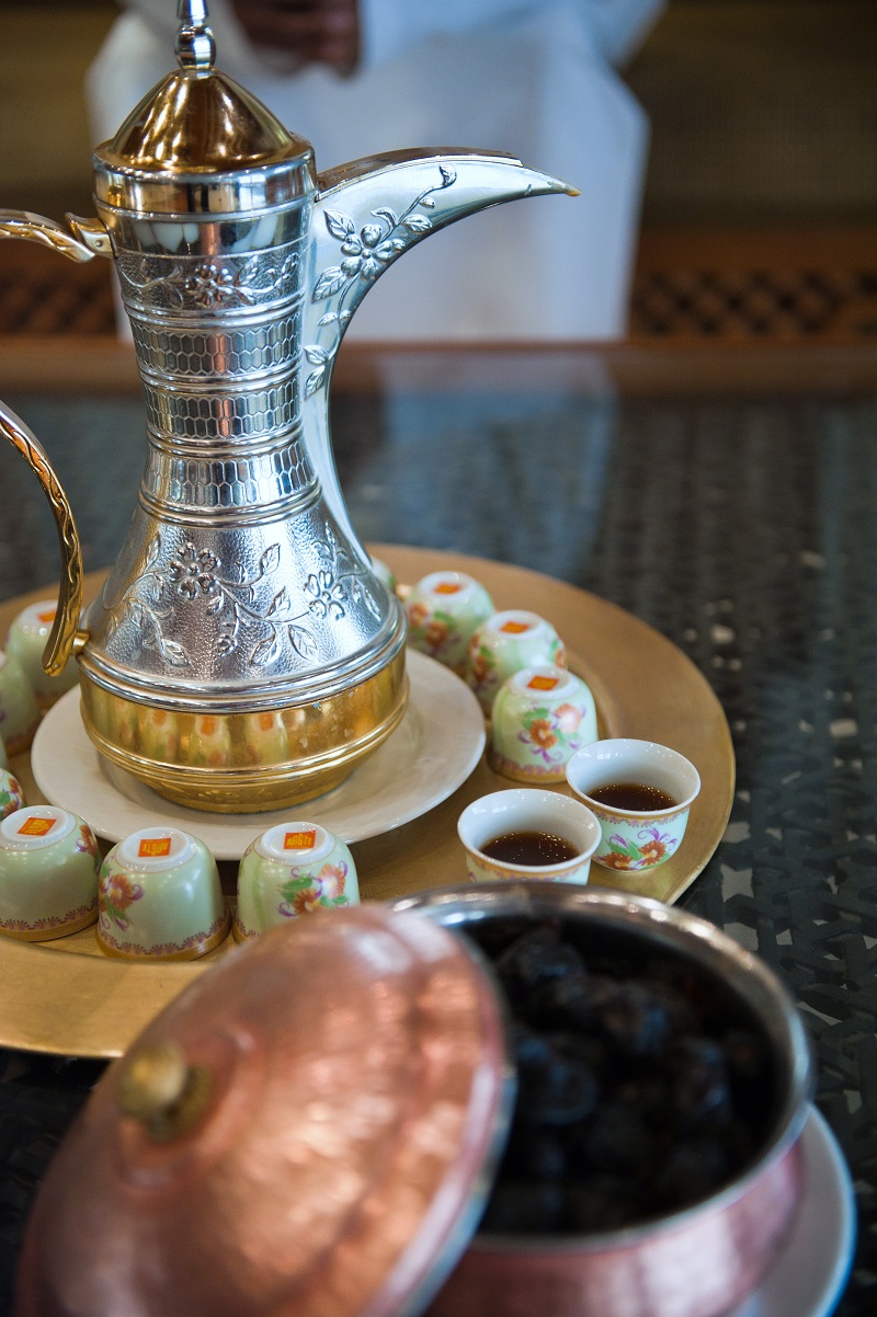 Kaffesett - Tradisjonelt kunsthåndtverk - Omani - Arbiske halvøy