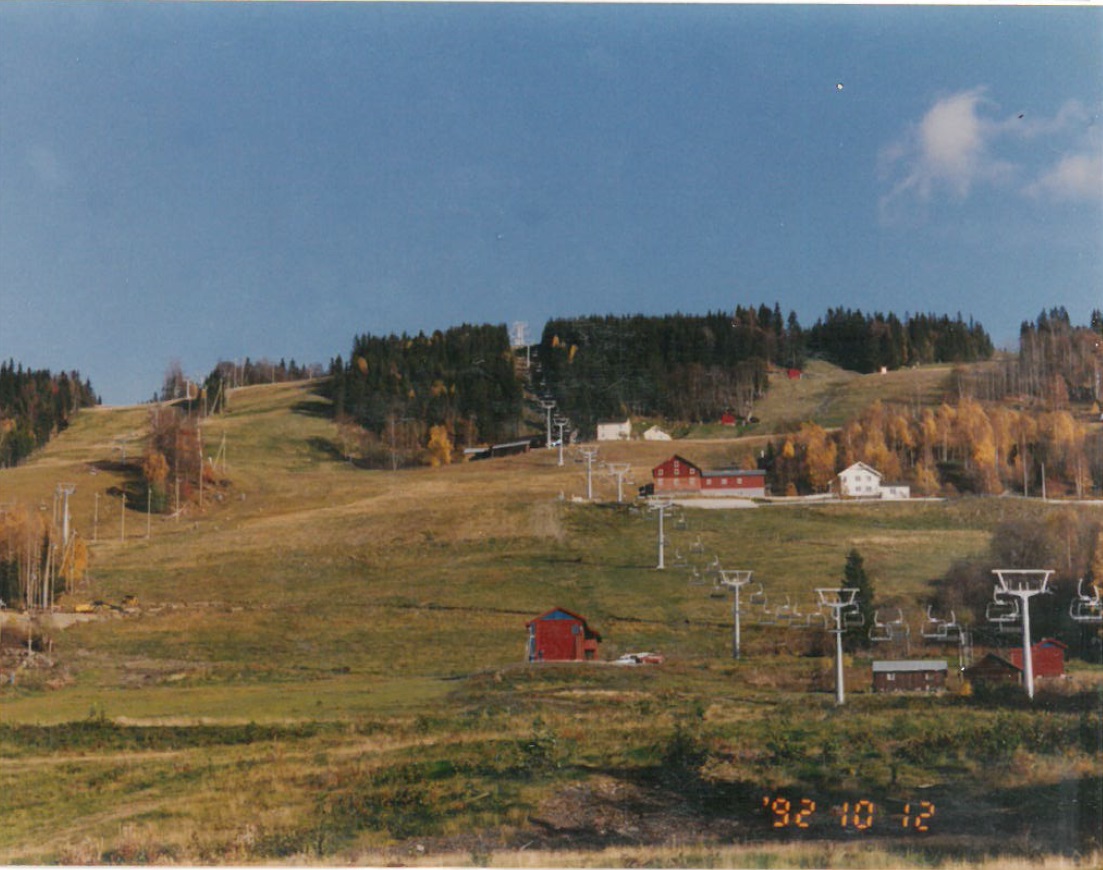 Hafjell anno 1992 - Skiheis - alpinanlegg - Alpinco