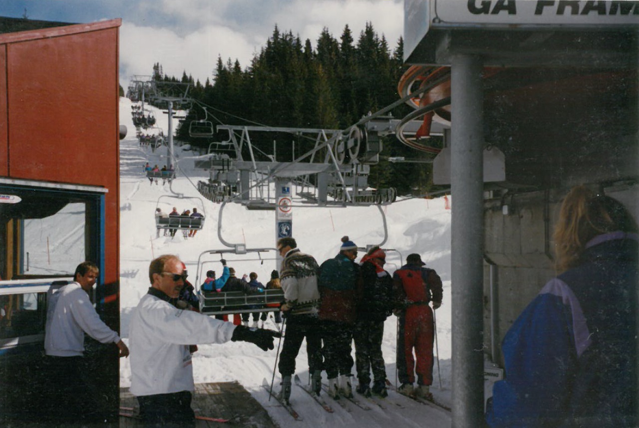 Hafjell anno 1992 - Skiheis - alpinanlegg - Alpinco