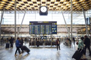 Avgangshall - Oslo lufthavn - Gardermoen - 2022