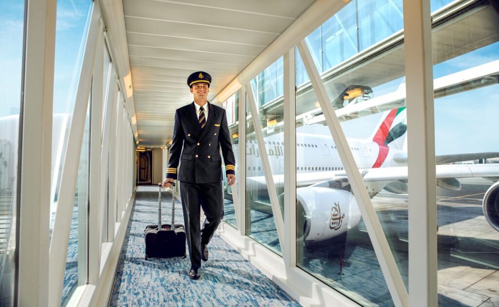 Pilot - Flyplass - Emirates Airline
