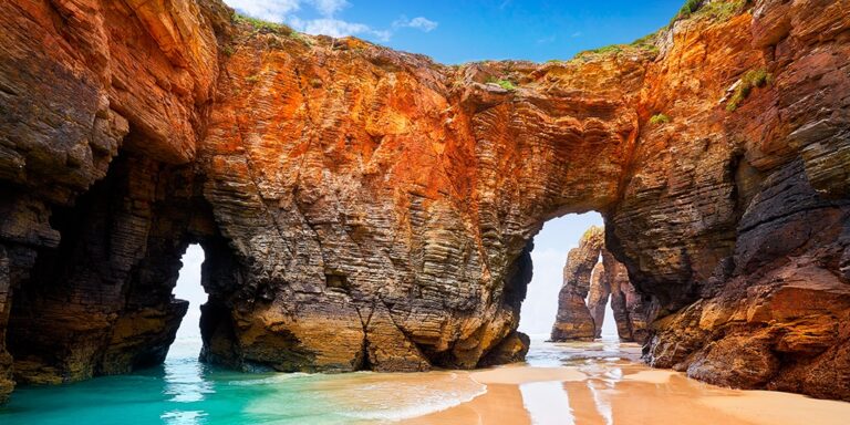 Playa de las Catedrales - Strand - Galicia - Spania